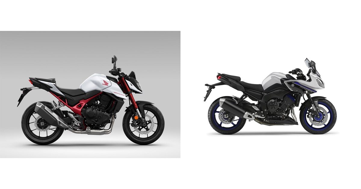 Honda CB750 Hornet 2023 vs Yamaha FZ-8S Fazer 2017