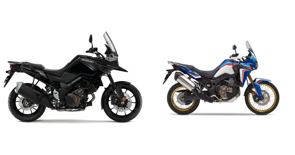 Honda africa twin vs suzuki outlet v strom 1050