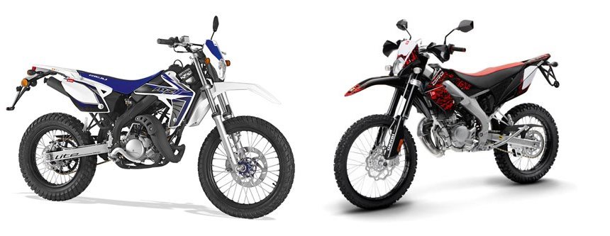 Motorrad Vergleich Rieju Mrt Cross Lite Vs Derbi Senda Drd Pro