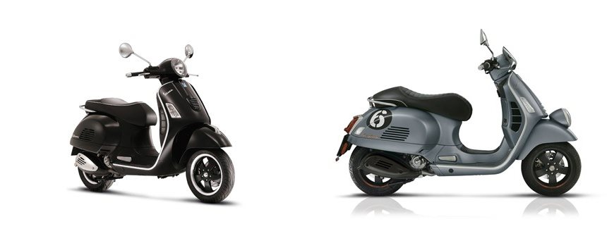 Motorrad Vergleich Vespa Gts 300 I E Super 2012 Vs Vespa Gtv 300