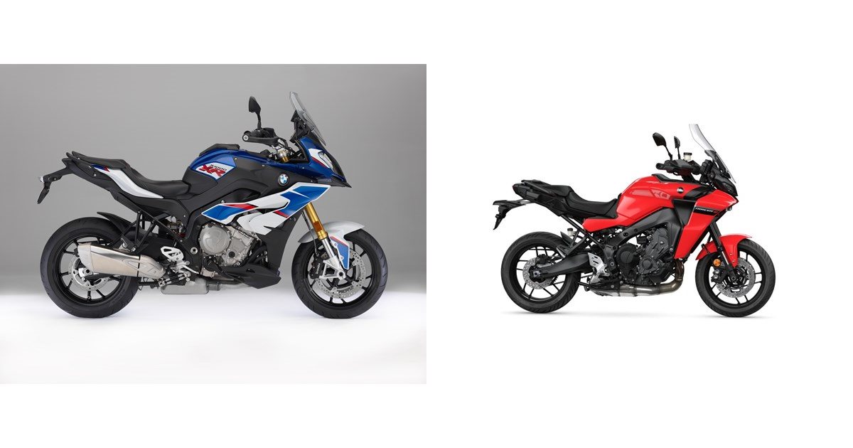 Motorrad Vergleich BMW S 1000 XR 2018 vs. Yamaha Tracer 9 2023