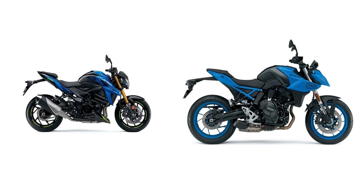 Suzuki GSX-S750 2020 vs Suzuki GSX-8S 2023