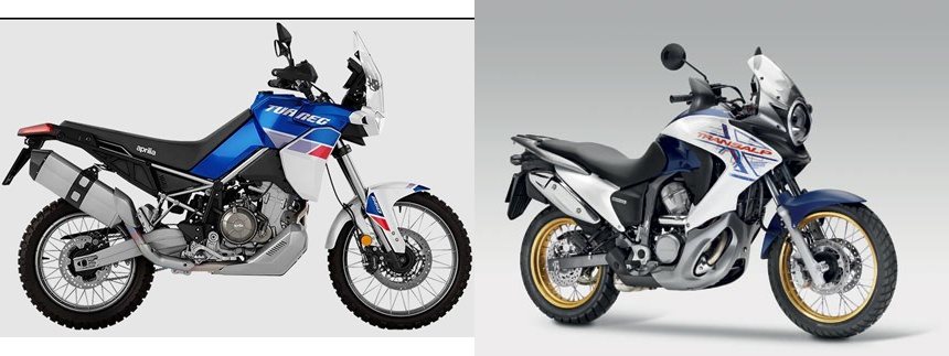 Motorrad Vergleich Aprilia Tuareg Vs Honda Xl V Transalp