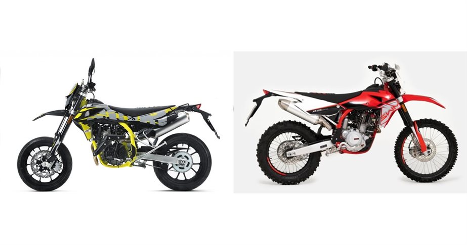 Motorrad Vergleich Swm Sm 125 R 2020 Vs Swm Rs 500 R 2023