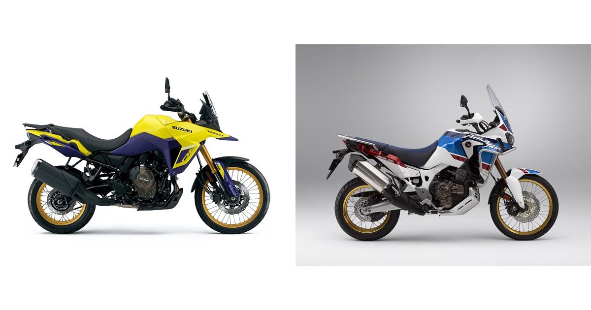 Suzuki v strom 1000 store vs honda africa twin