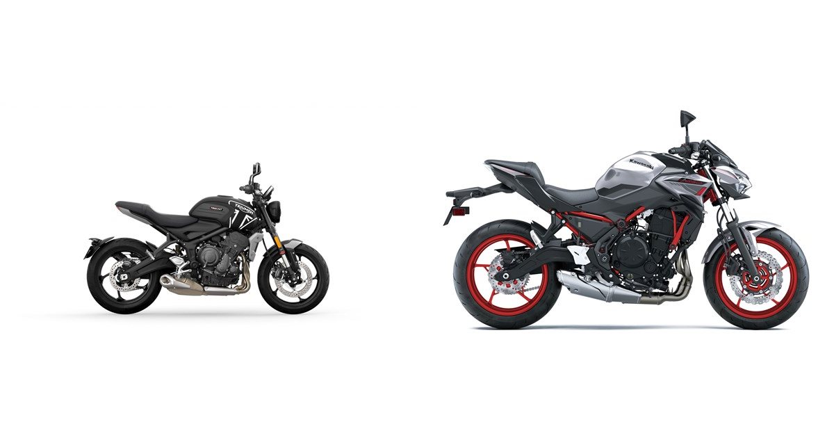 Triumph Trident 660 2022 vs Kawasaki Z650 2023