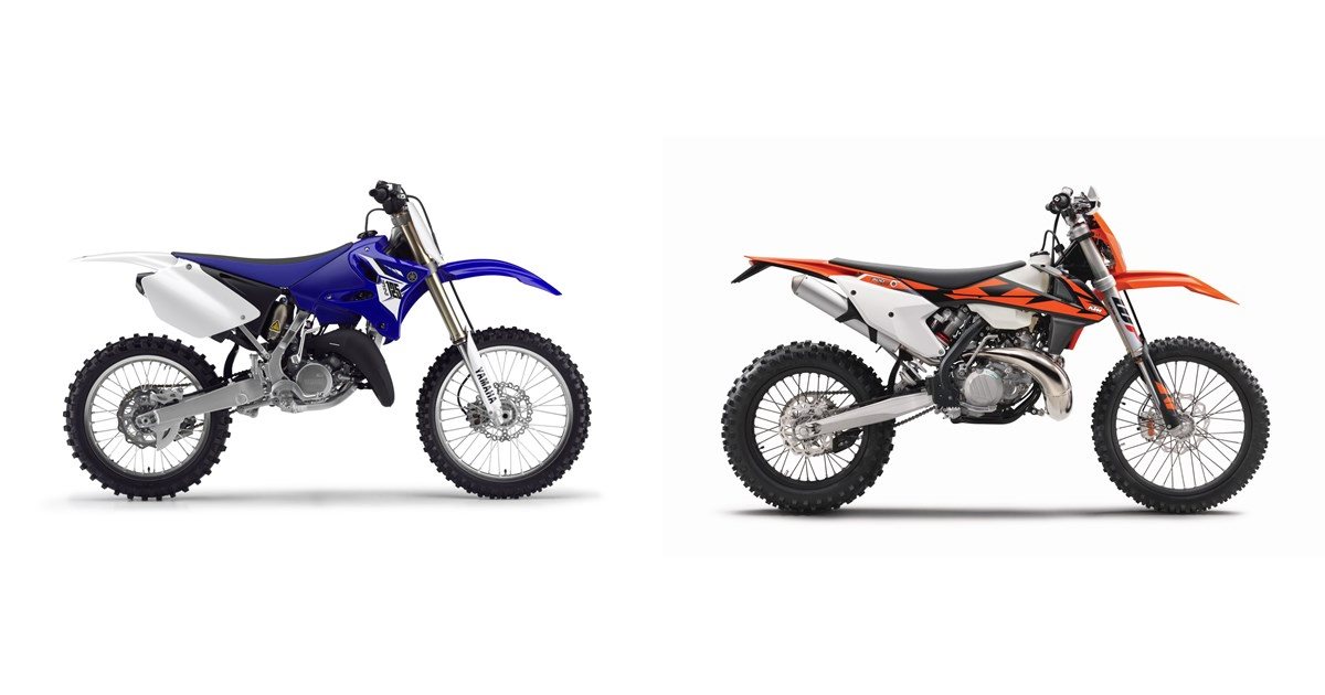 Yamaha YZ 125 LC 2020 vs Honda CRF125F 2023