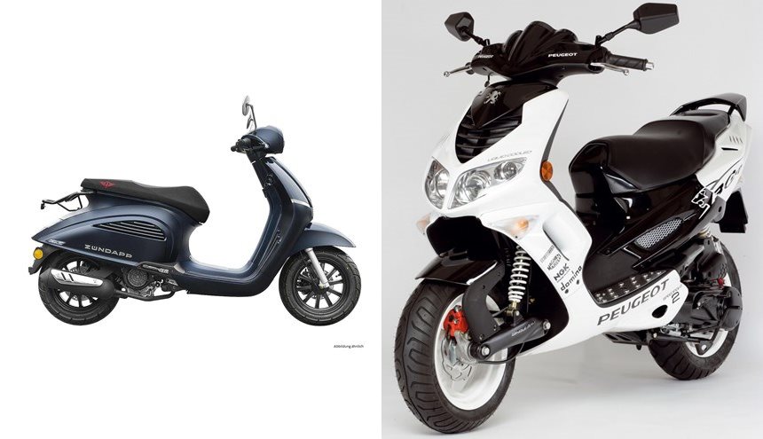 Kit habillage Peugeot Speedfight 2 Blanc 13 pièces