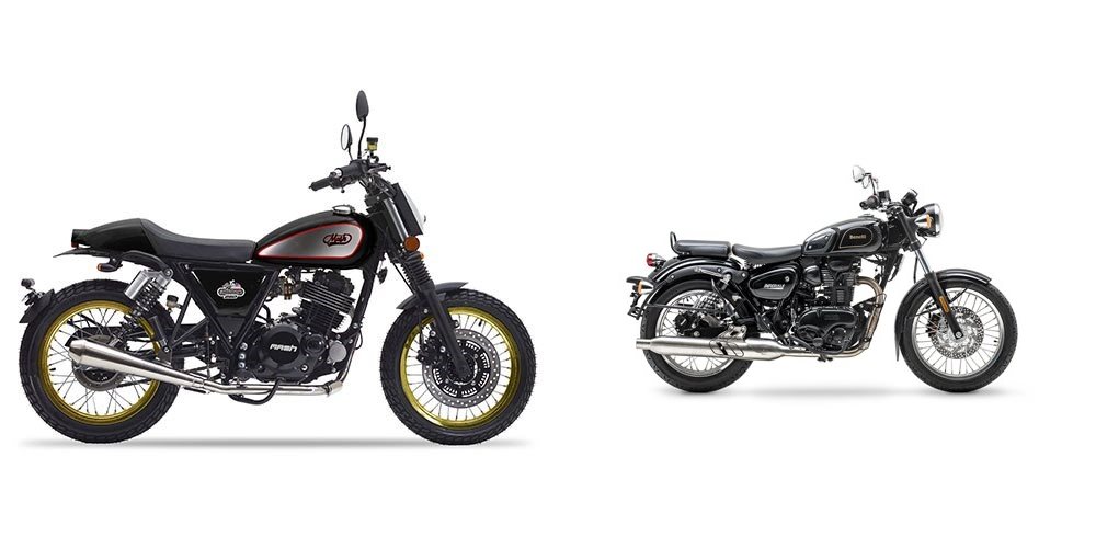 Mash Dirt Track 250 2021 vs Benelli Imperiale 400 2021
