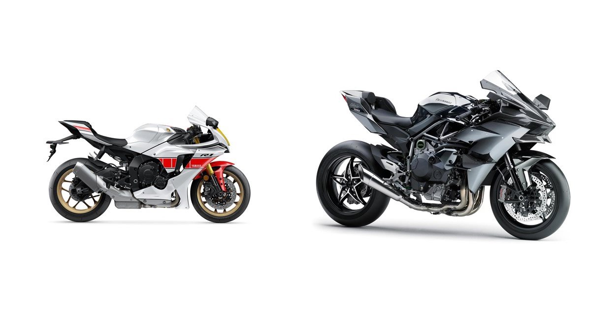 Motorrad Vergleich Yamaha R1 World GP 60th Anniversary 2023 vs ...