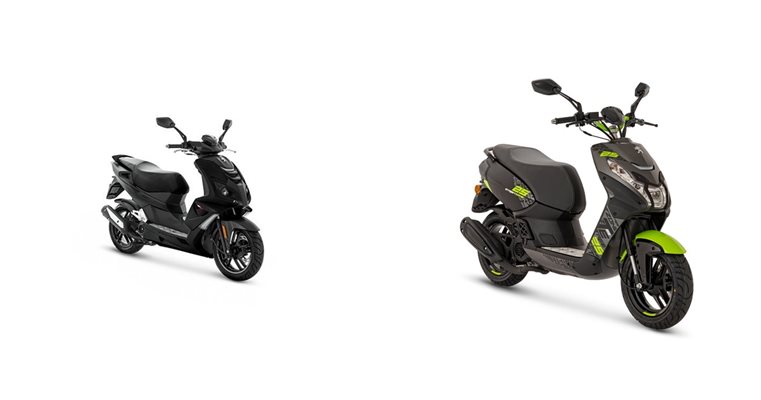 Motorrad Vergleich Peugeot Speedfight 4 50 Sportline 2022 Vs Peugeot