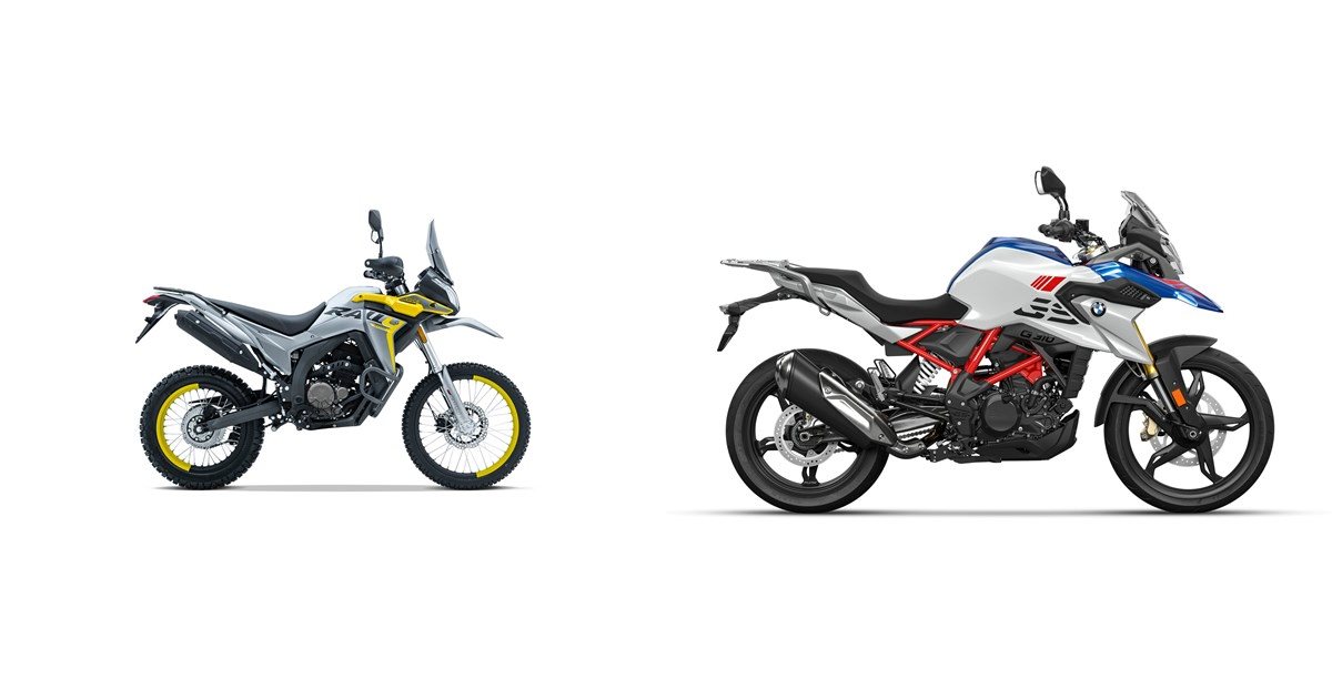  Comparación de motos Voge Rally vs. BMW G GS
