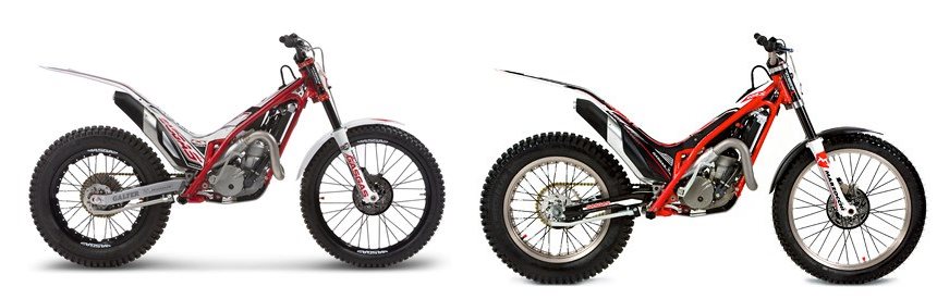 Gas Gas TXT 280 Pro Racing 2017 vs GASGAS TXT 280 Pro 2012