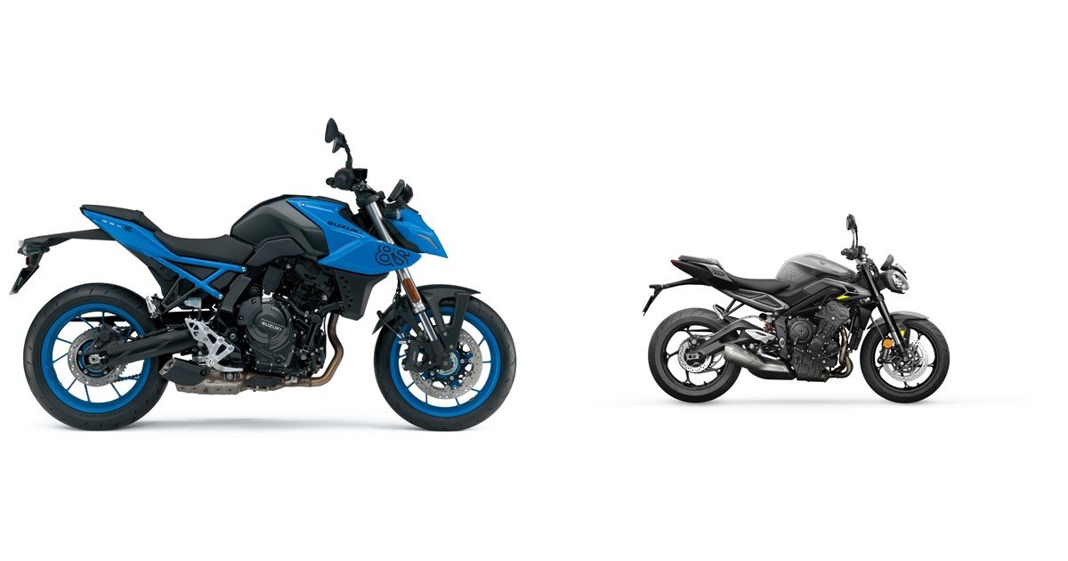 Suzuki GSX-S 750 vs Triumph Street Triple 765 S : Les mesures, la technique  - Moto-Station