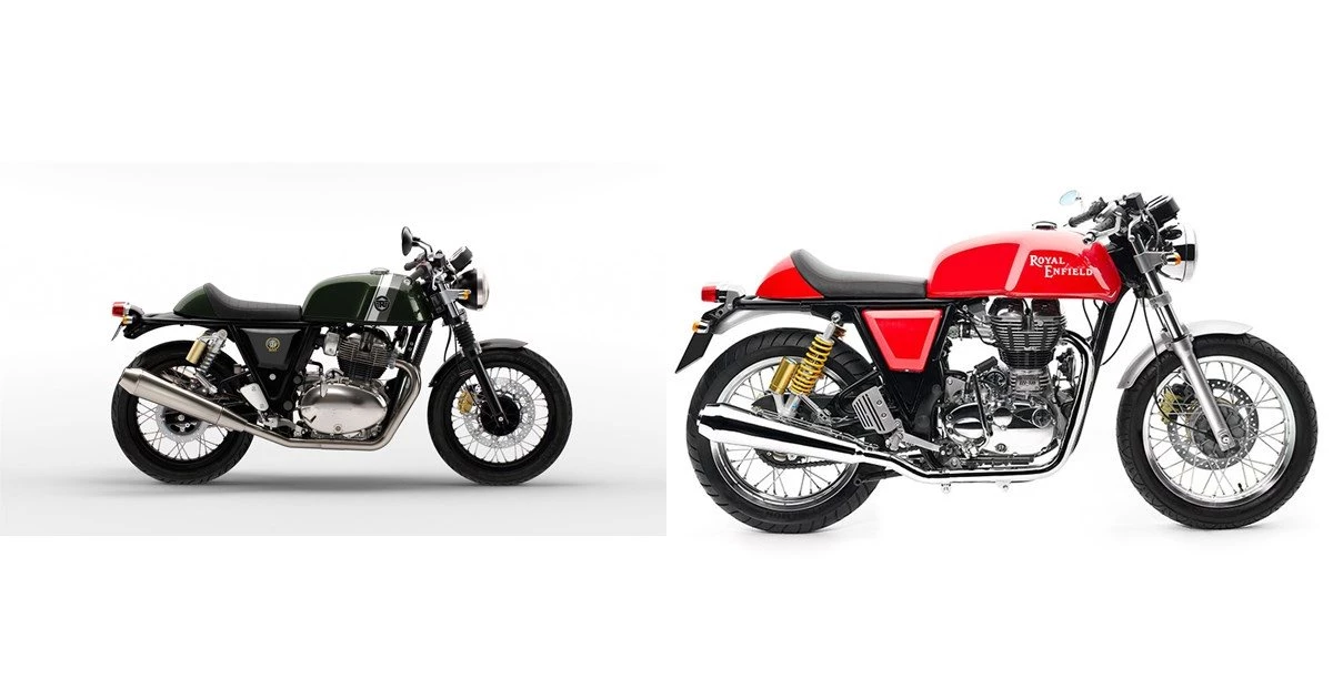 Motorrad Vergleich Royal Enfield Continental GT 650 2021 vs. Royal ...