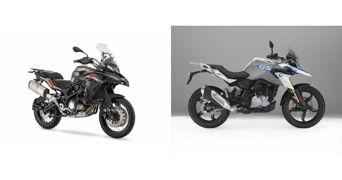 Motorrad Vergleich Benelli TRK 502 X 2019 vs. BMW G 310 GS 2019