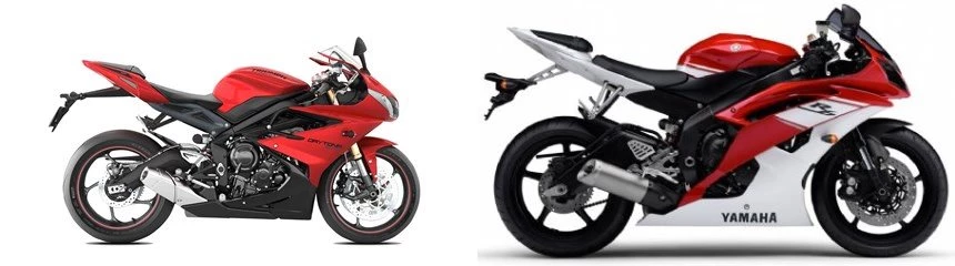 Motorrad Vergleich Triumph Daytona 675 2015 vs. Yamaha YZF-R6 2009