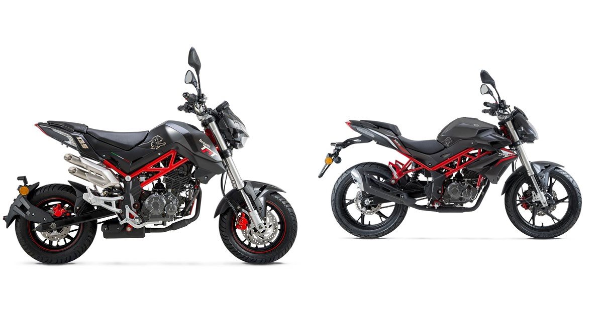 Motorrad Vergleich Benelli TnT 125 2023 vs. Benelli BN 125 2023