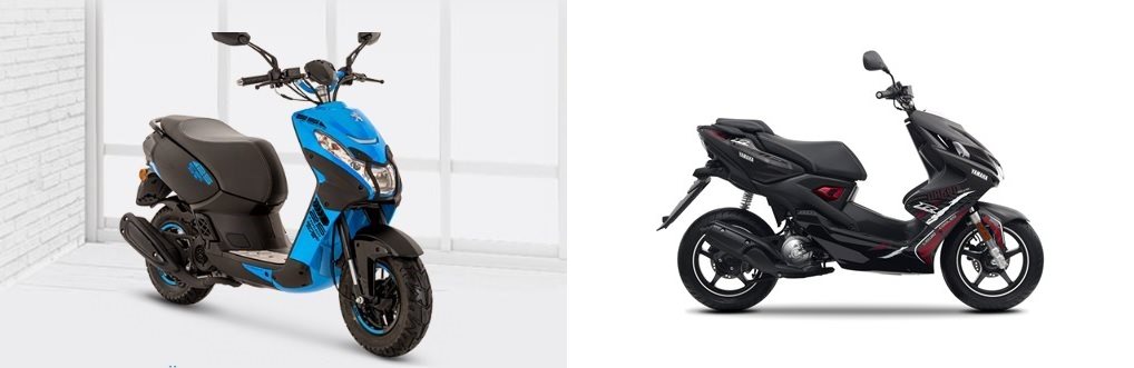 Motorrad Vergleich Peugeot Streetzone Naked Vs Yamaha Aerox Naked