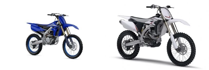 Motorrad Vergleich Yamaha YZ250F 2023 vs. Yamaha YZ250F 2010