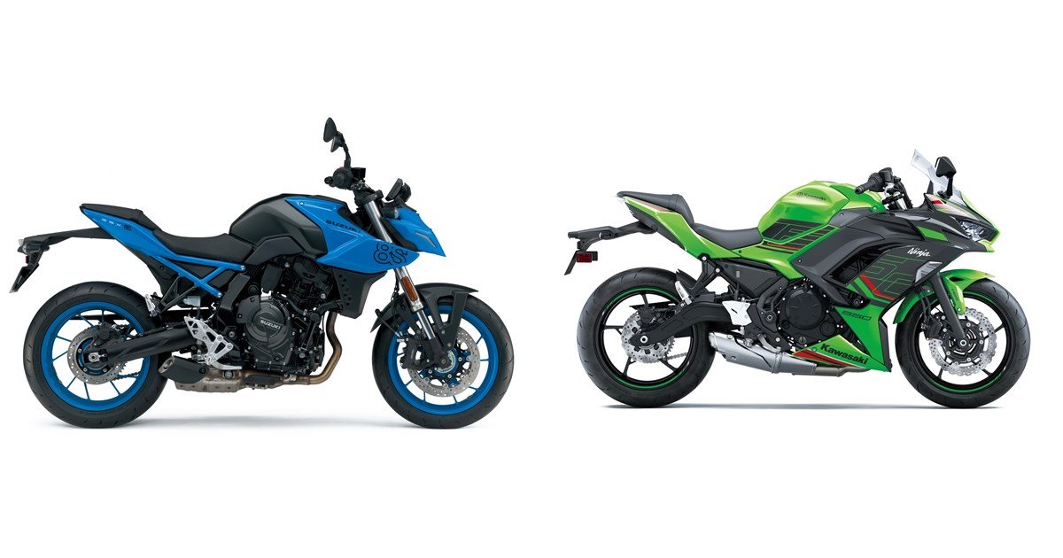 Suzuki GSX-8S 2023 vs Kawasaki Ninja 650 2023