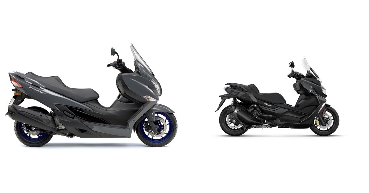 Motorrad Vergleich Suzuki Burgman 400 2021 Vs Bmw C 400 Gt 2023