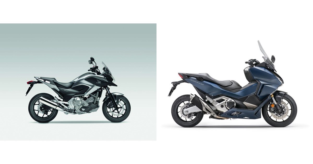 Forza 700 Honda NC700X 2013 vs Honda Forza 750 2023