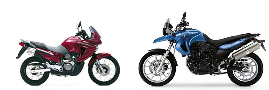 Motorrad Vergleich Honda XL 650V Transalp 2006 vs. BMW F 650 GS 2009