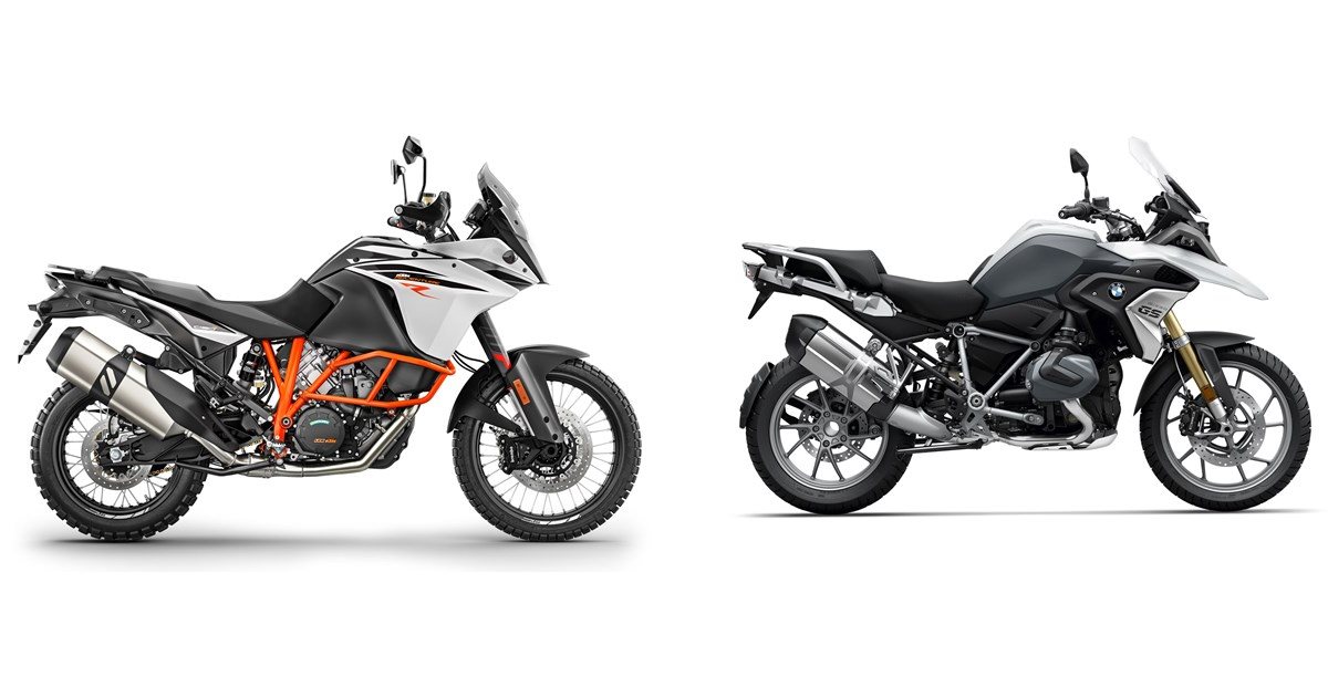 Motorrad Vergleich KTM 1090 Adventure R 2017 vs. BMW R 1250 GS 2021