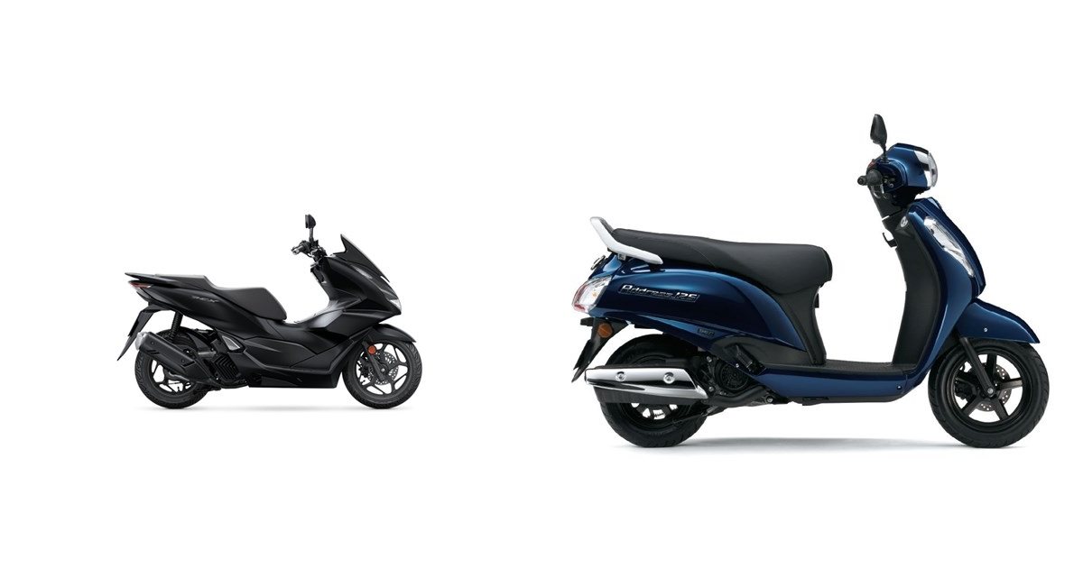 suzuki address 110 vs honda pcx 125