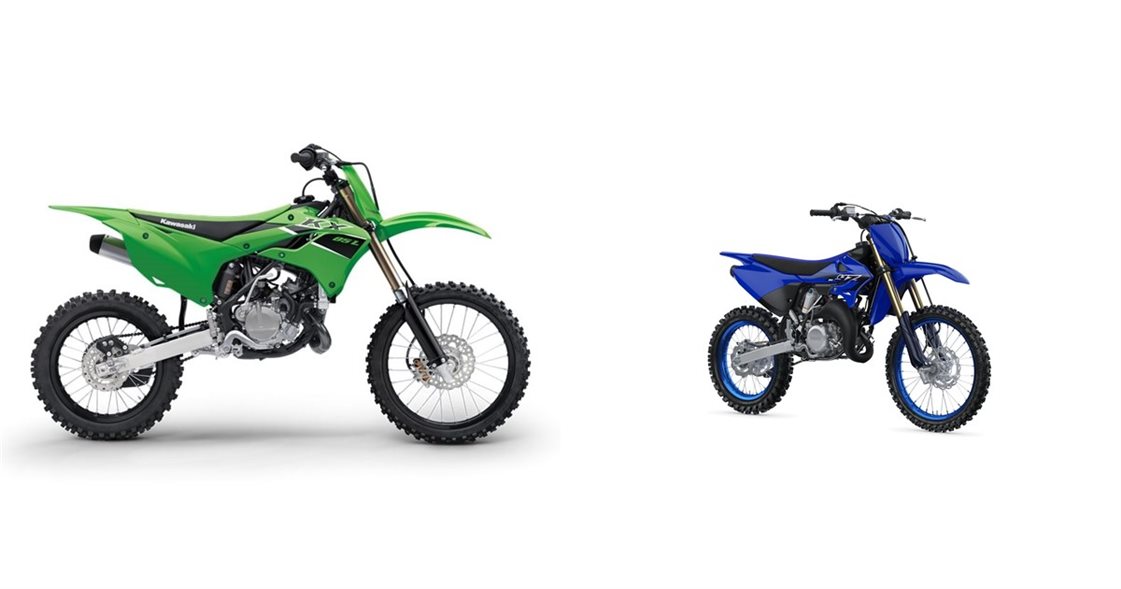 Kawasaki KX 85 II 2023 vs Yamaha YZ85 2023