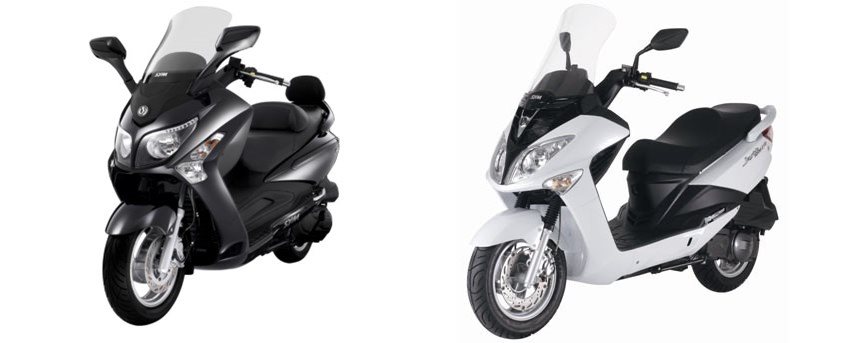 Sym GTS 125 Evo 2011 vs Sym Joyride 125 2009