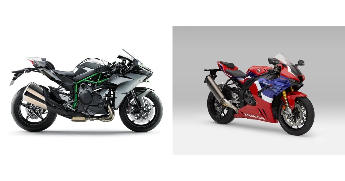 Kawasaki Ninja H2 2015 vs Honda CBR1000RR-R Fireblade SP 2020