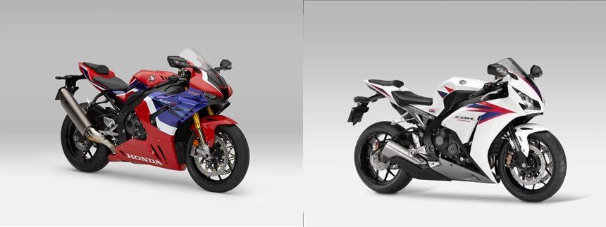 Honda CBR1000RR-R Fireblade SP 2020 vs Honda CBR1000RR Fireblade 2012