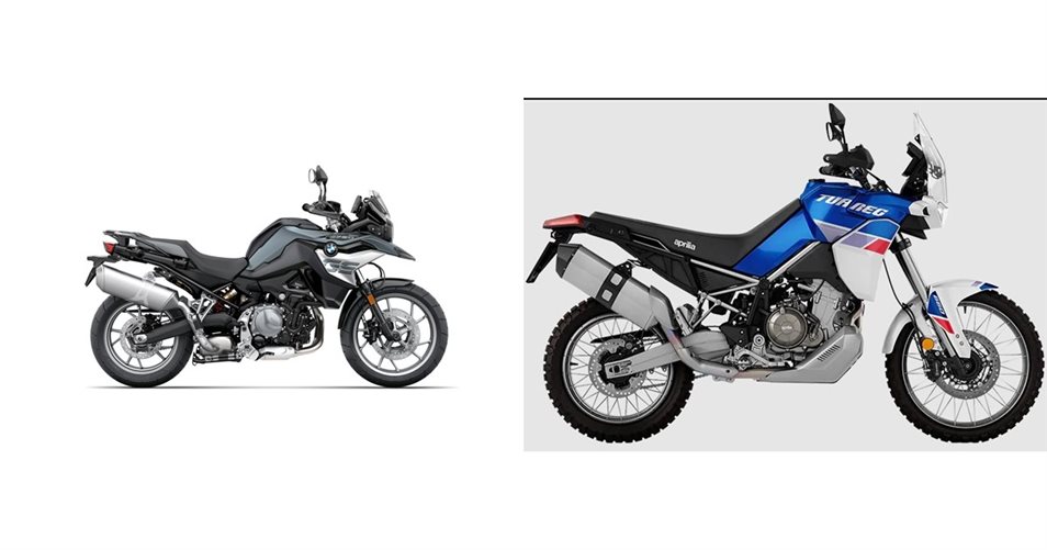 Motorrad Vergleich BMW F 750 GS 2021 vs. Aprilia Tuareg 660 2023
