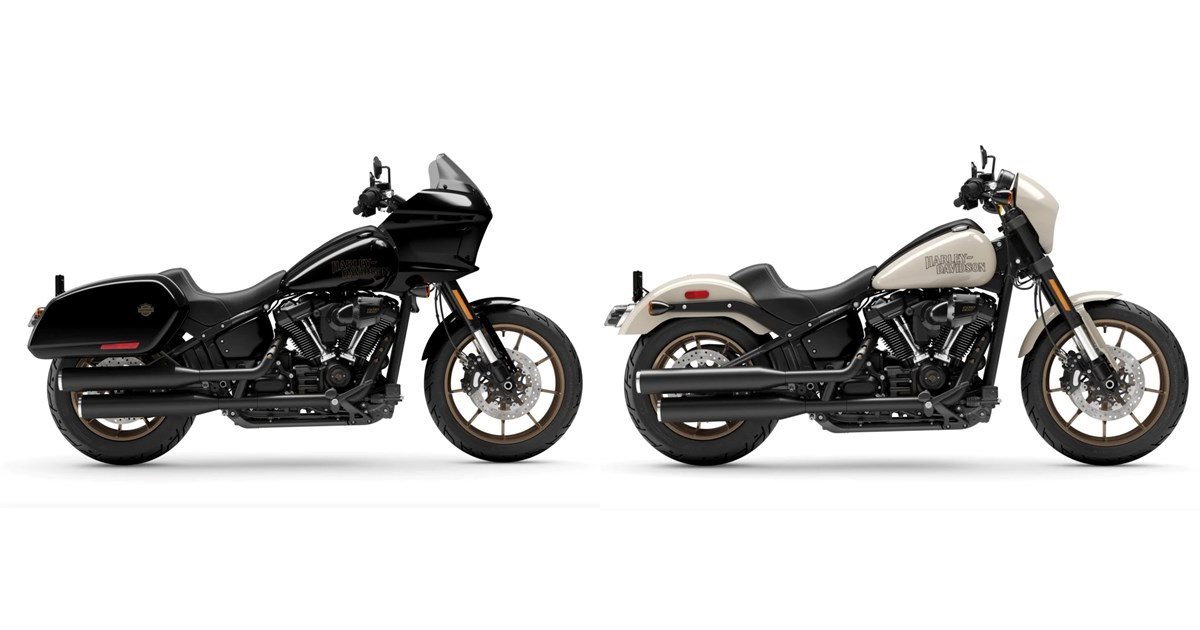 Motorrad Vergleich HarleyDavidson Softail Low Rider ST 2023 vs. HarleyDavidson Low Rider S