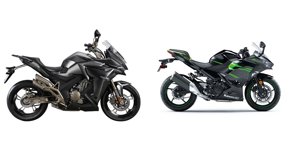 Zontes 310 X 2020 vs Kawasaki Ninja 400 2020
