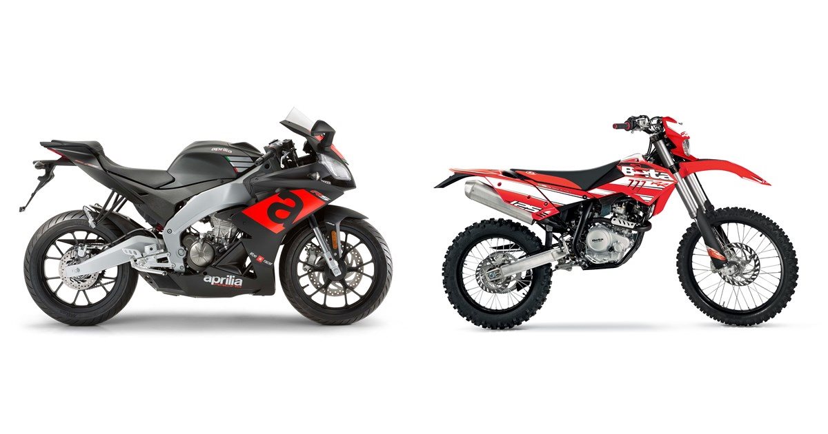 Motorrad Vergleich Aprilia RS 125 ABS 2017 vs. Beta RR Enduro 4T 125 LC 2017
