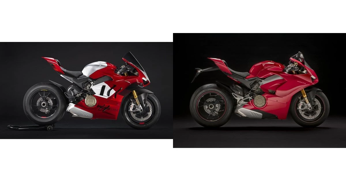 V4.0 R Motorrad Vergleich Ducati Panigale V4 R 2023 vs. Ducati Panigale V4 S 2019