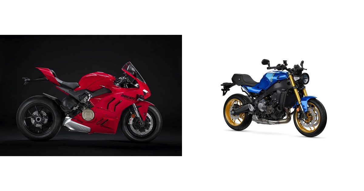 Curated visual reference: Gallery Detail: Ducati Panigale V4 2022 Vs Yamaha Xsr900 2022