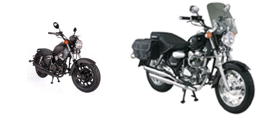 Keeway Superlight 125 2018 vs Keeway Superlight 125 2008