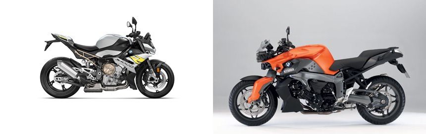 Motorrad Vergleich BMW S 1000 R 2021 vs. BMW K 1300 R 2009