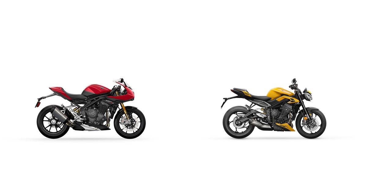 Triumph Speed Triple 1200 RR 2023 vs Triumph Street Triple 765 RS 2023