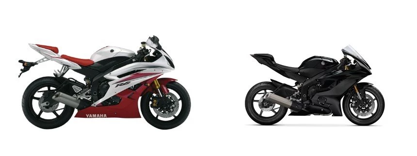 Yamaha YZF-R6 2007 vs Yamaha R6 RACE 2023