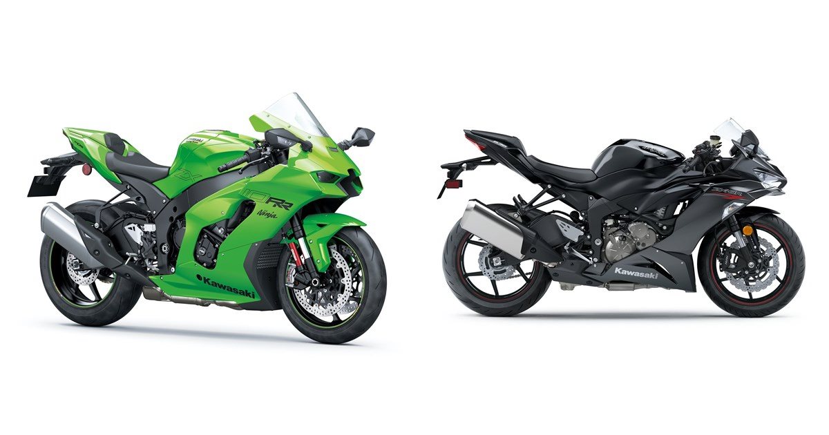 Motorrad Vergleich Kawasaki Ninja ZX-10RR 2022 vs. Kawasaki Ninja