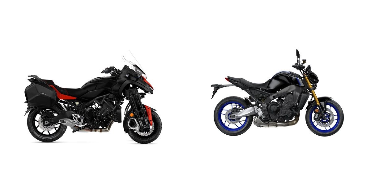 Motorrad Vergleich Yamaha Niken GT 2021 vs. Yamaha SP