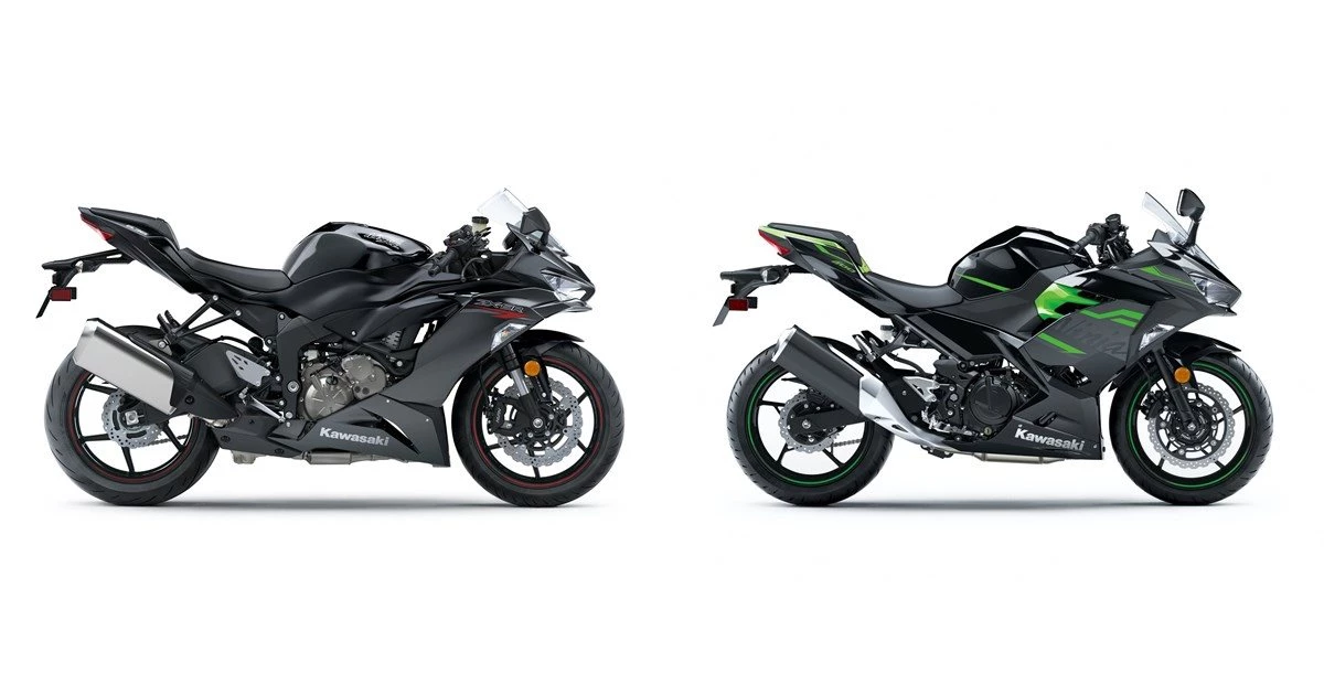 Kawasaki Ninja ZX-6R 2020 vs Kawasaki Ninja 400 2020