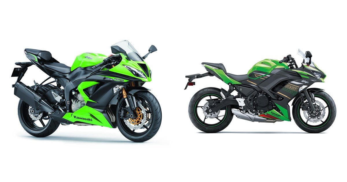 Kawasaki Ninja ZX-6R 636 2013 vs Kawasaki Ninja 650 2020