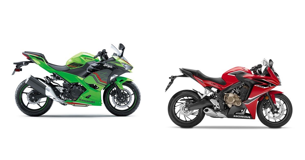 Kawasaki Ninja 400 2023 vs Honda CBR 650F 2018