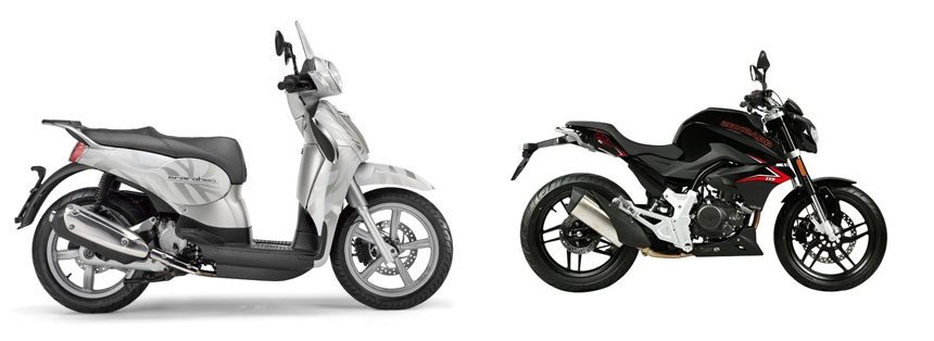 Motorrad Vergleich Aprilia Scarabeo Ie Vs Z Ndapp Zxn